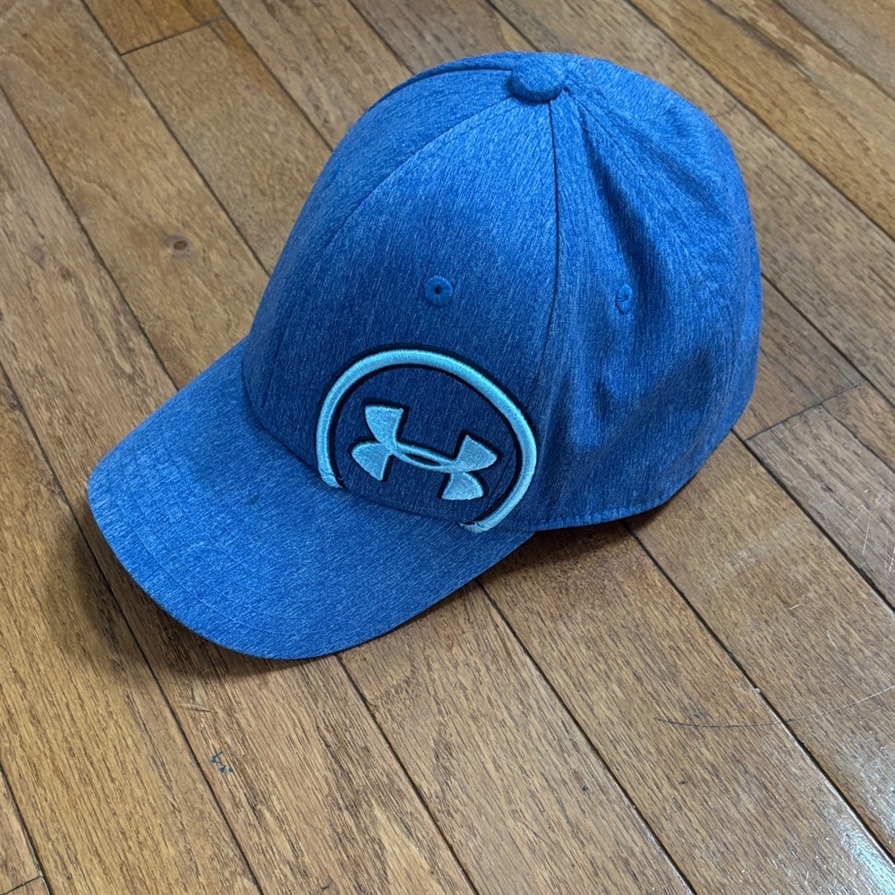 Under Armour Kids Blue Fitted Hat